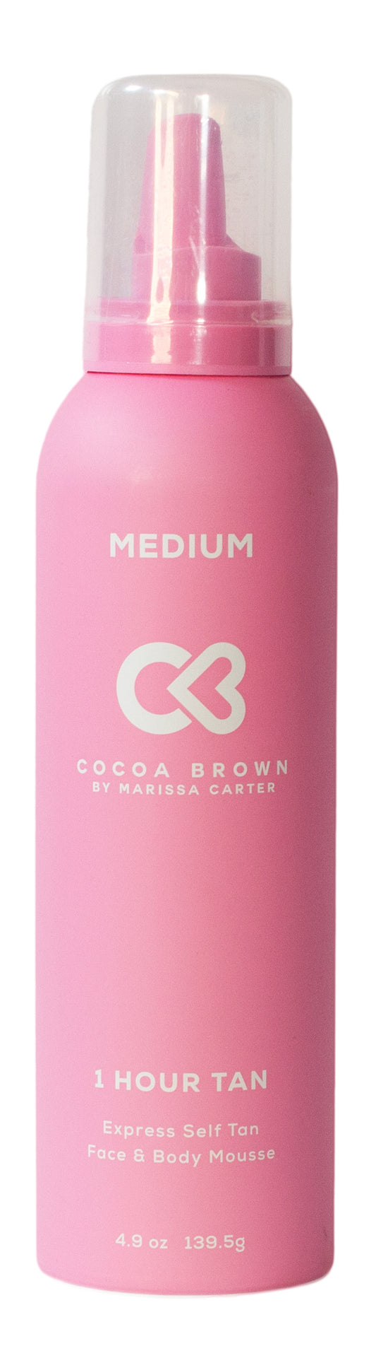 COCOA BROWN 1HR TANNING MOUSSE MEDIUM (150ML)