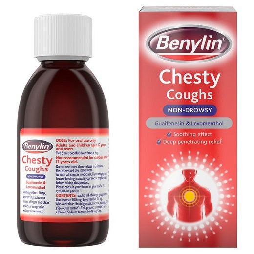 BENYLIN CHESTY NON-DROWSY SYRUP