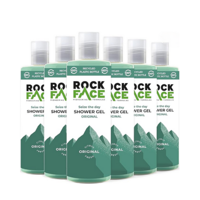 Rock Face Original Shower Gel 410ml x6