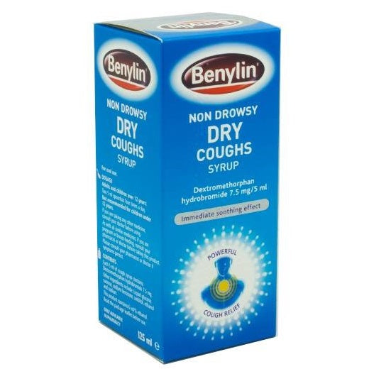 BENYLIN DRY COUGHS NON-DROWSY SYRUP