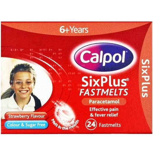 CALPOL 6+ FASTMELTS 250MG TABLETS