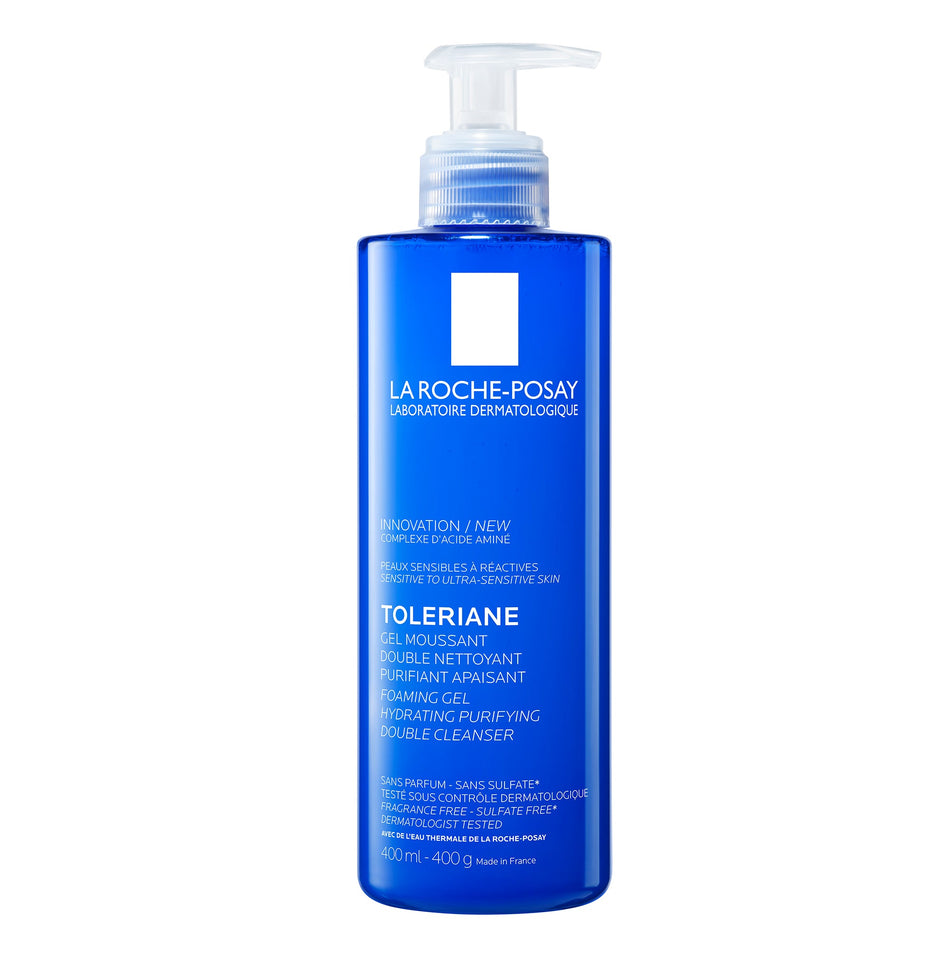 LRP TOLERIANE FOAMING PURIFYING GEL DOUBLE CLEANSER 400ML