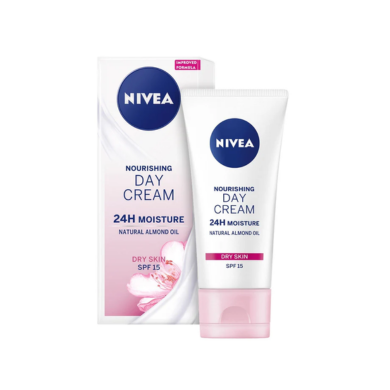 NIVEA D/E RICH DRY/SEN DAY CREAM 50ML X6