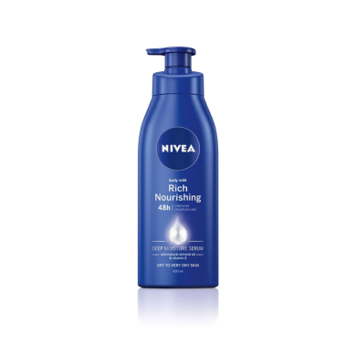 NIVEA RICH NOURISH LOTION PUMP 400ML X6