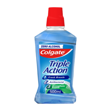 COLGATE M/R TRIPLE ACTION 500MLX12