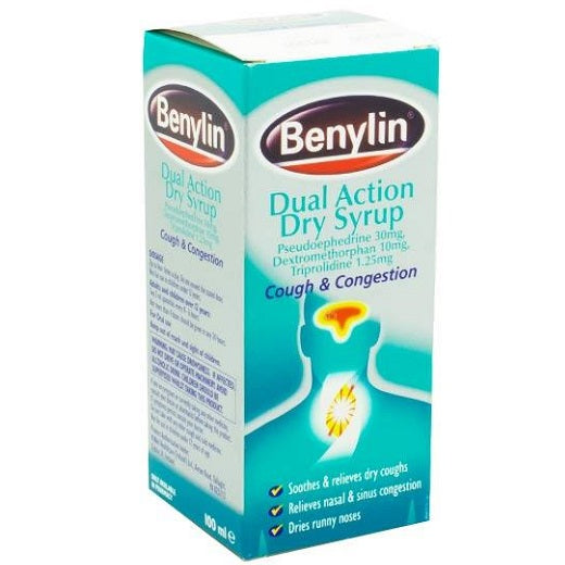 BENYLIN DUAL ACTION DRY SYRUP