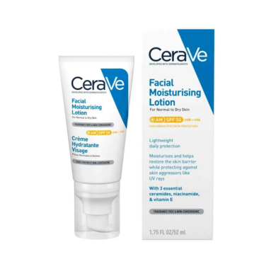 CERAVE FACIAL MOISTURISING SPF50 50ML X1