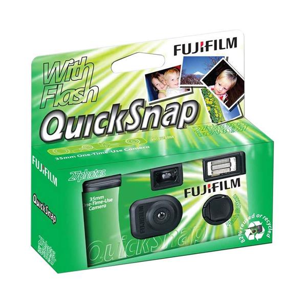 FUJIFILM QUICKSNAP DISPOSABLE CAMERA With Flash