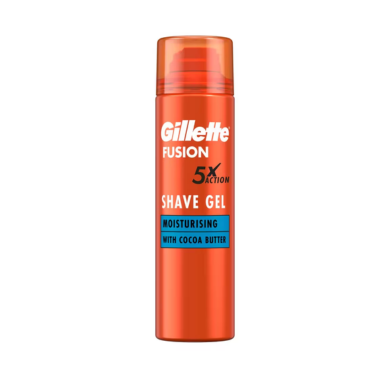 GILLETTE FUSION SHAVING GEL 200MLX6