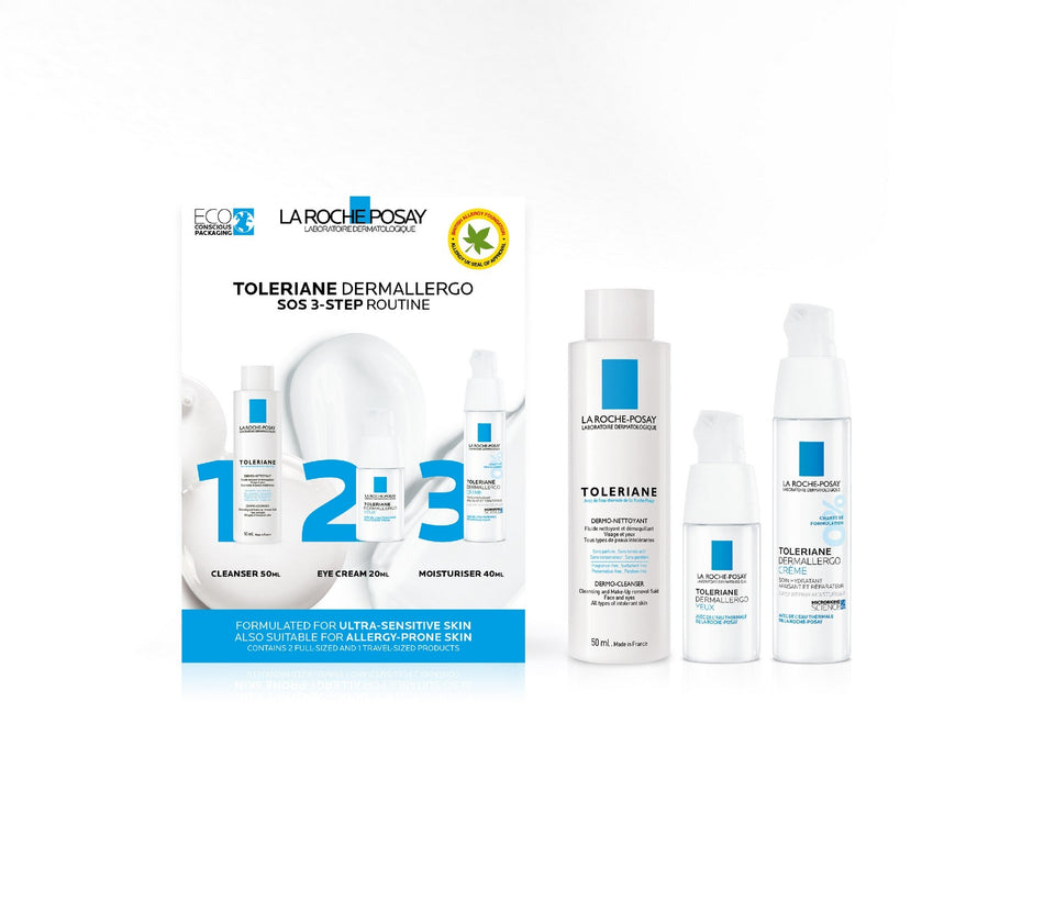 La Roche-Posay Toleriane Dermallergo SOS 3-Step Soothing Kit