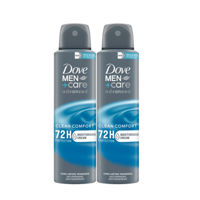 Dove M AP CLEAN COMFORT 2x150ML X6