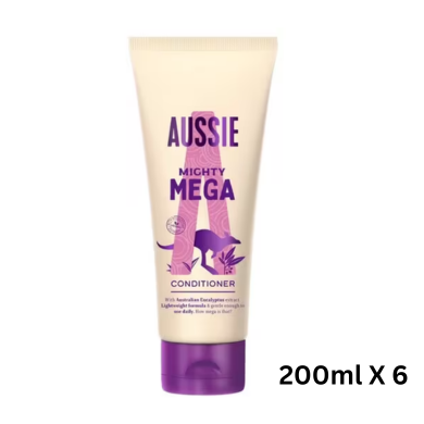 AUSSIE MEGA CONDITIONER 200MLX6