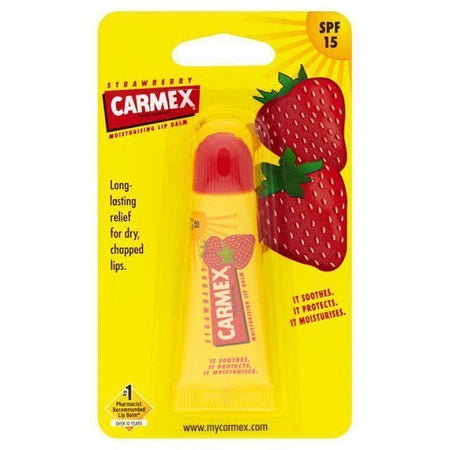 CARMEX LIP BALM STRAWBERRY SPF15 TUBE