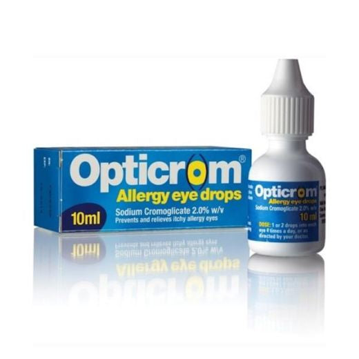 OPTICROM ALLERGY 2% EYE DROPS X 10ML