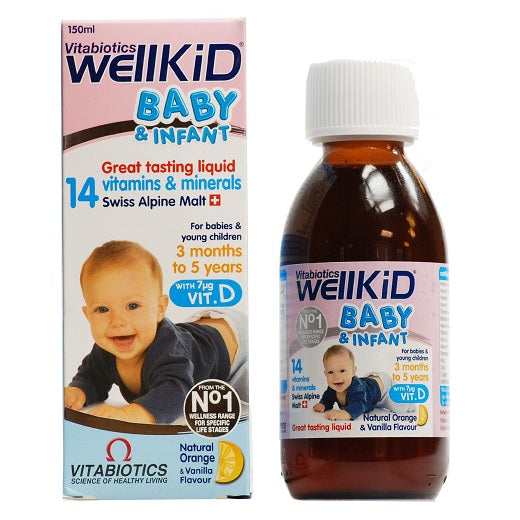 VITABIOTICS WELLKID BABY SYRUP V257