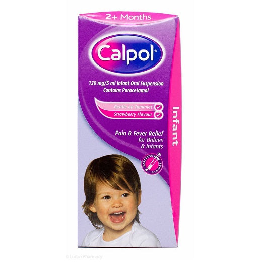 CALPOL INFANT SUSP & SYRINGE X 60ML