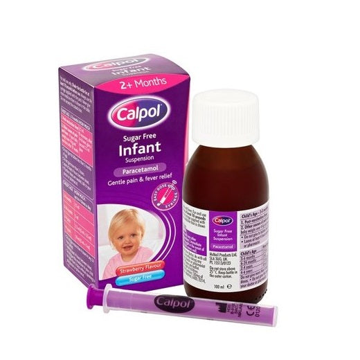 CALPOL INFANT S/FREE SUSP&SYRINGE X 60ML