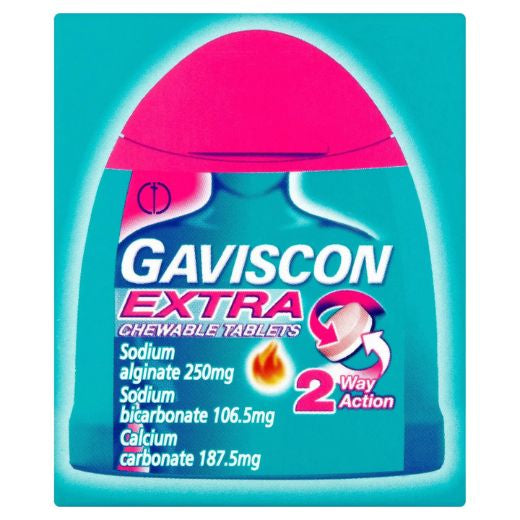 Gaviscon Extra Handy Pack Tablets 12's