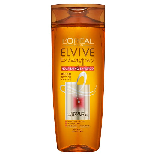 ELVIVE EXTRAORDINARY OIL SHAMPOO 400MLX6