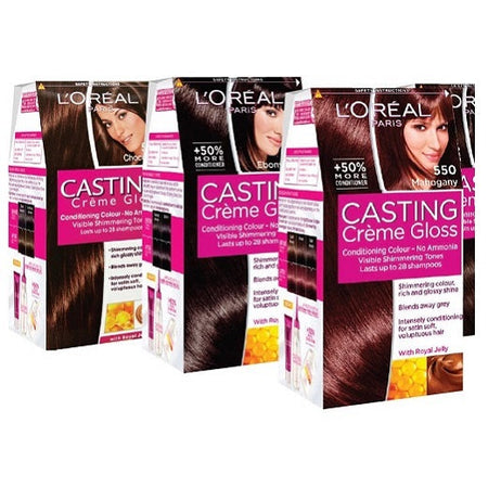 CREME GLOSS 415 ICED CHOC X3