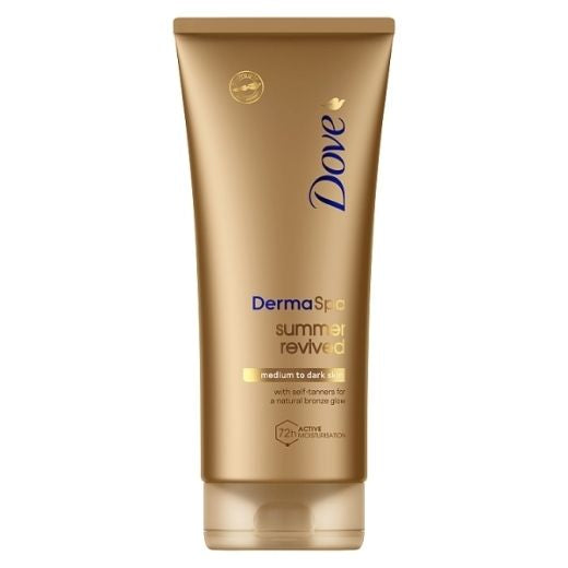 DOVE DERMA SPA SUMMER REVIV DARK 200MLX6