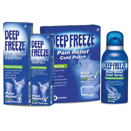 DEEP FREEZE PAIN RELIEF COLD GEL 100G