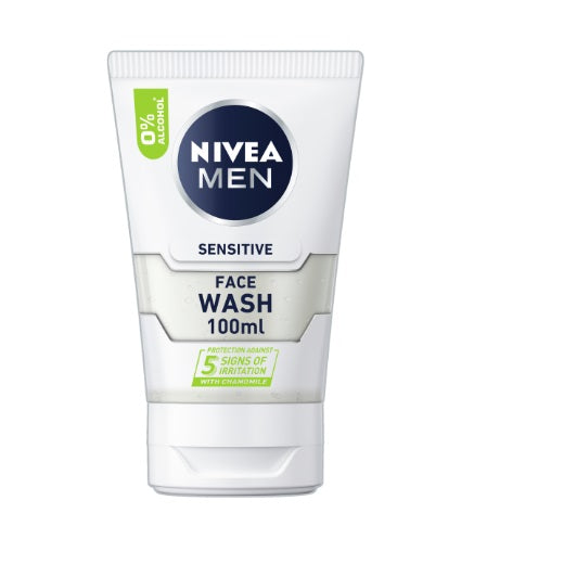 NIVEA MEN FACE WASH SENSITIVE 100MLX6