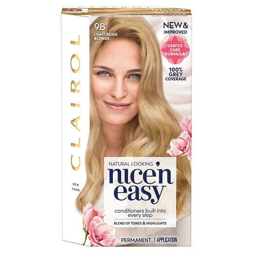 NICE & EASY 9B LIGHT BEIGE BLONDE X3