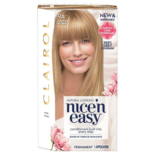 NICE & EASY 9A LIGHT ASH BLONDE X3