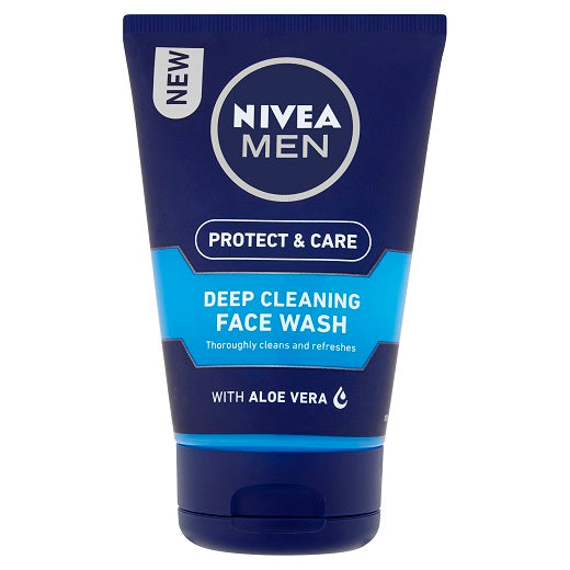 NIVEA MEN FACE WASH DEEP CLEAN 100MLX6