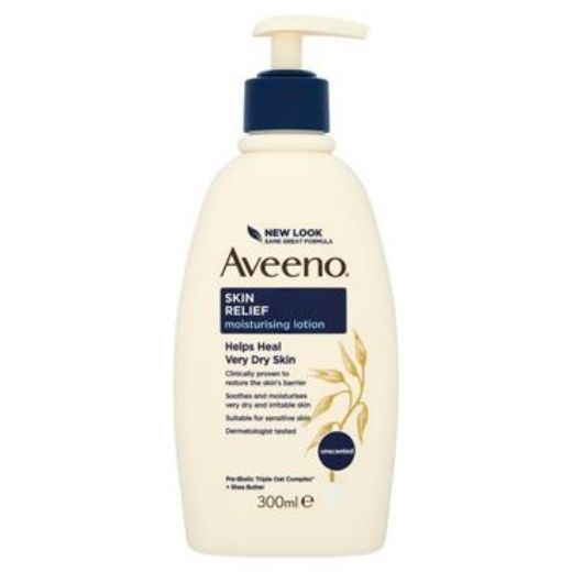 AVEENO SKIN RELIEF LTN SHEA 300ML X6