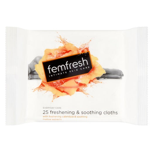 FEMFRESH WIPES 25X6