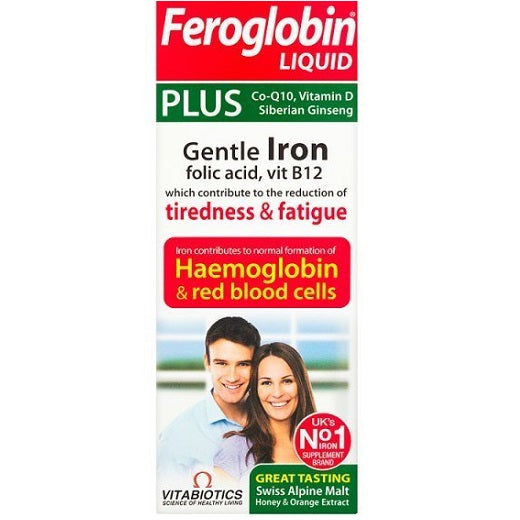 VITABIOTICS FEROGLOBIN PLUS LIQUID 200ML