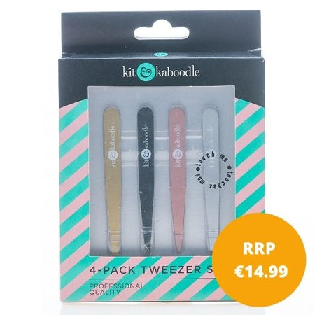 KIT & KABOODLE 4 PACK TWEEZERS