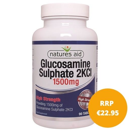 NATURES AID GLUCOSAMINE SULPHATE 1500MG