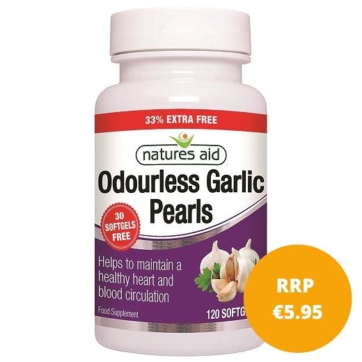 NATURES AID GARLIC PEARLS ONE-A-DAY