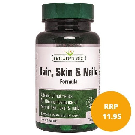 NATURES AID HAIR SKIN AND NAILS FORMULA