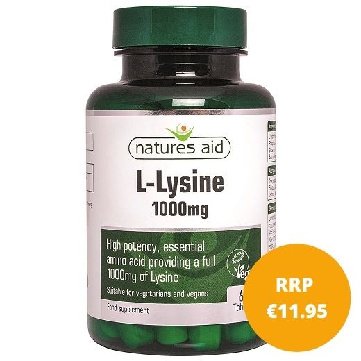 NATURES AID L-LYSINE 1000MG