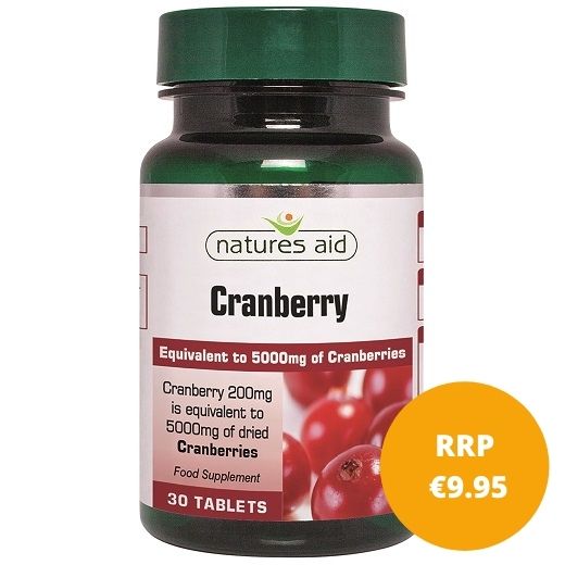 NATURES AID CRANBERRY 200MG