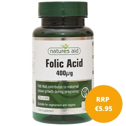 NATURES AID FOLIC ACID - 400U G