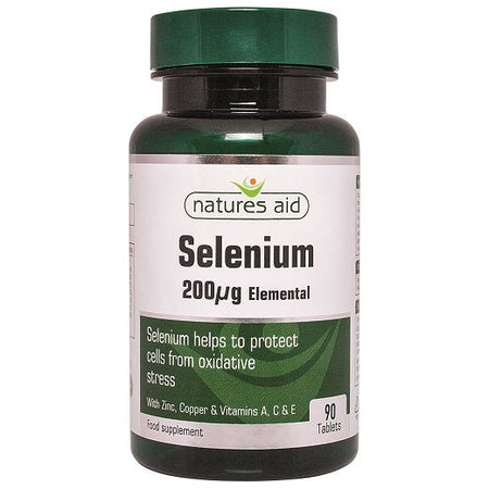 NATURES AID SELENIUM 200UG WITH ZINC