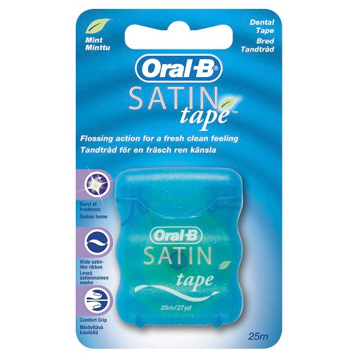 ORAL B SATIN TAPE 25MX12