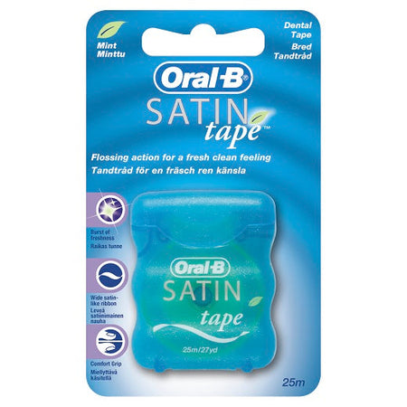 ORAL B SATIN TAPE 25MX12