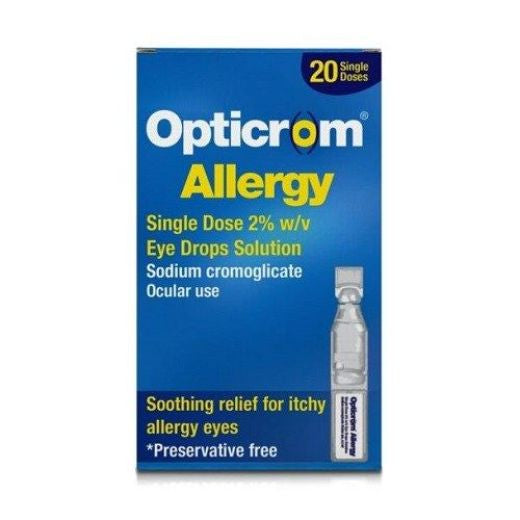 OPTICROM ALLERGY SINGLE DOSE 20