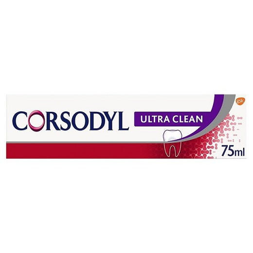 CORSODYL ULTRA CLEAN TOOTHPASTE 75ML