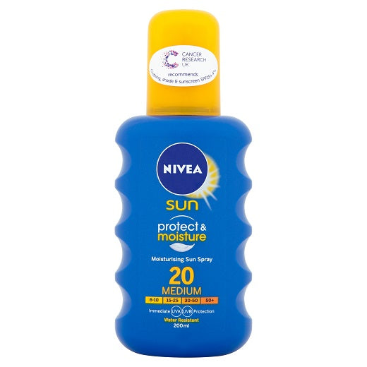 NIVEA PROTECT & MOIST SUN SPRAY SPF20