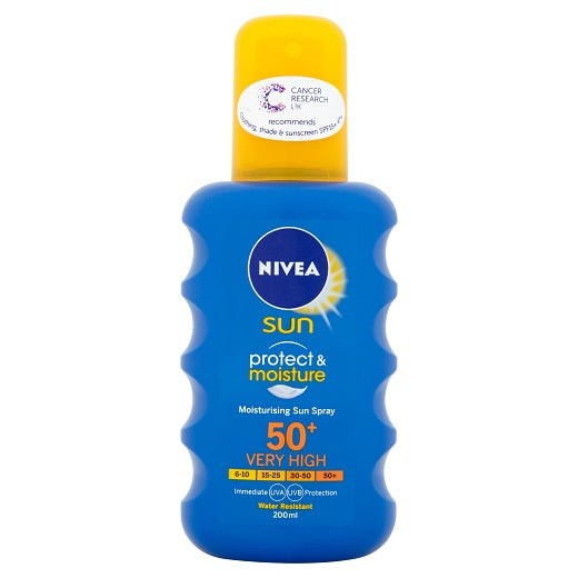 NIVEA PROT & MOIST SUN SPRAY SP50X6