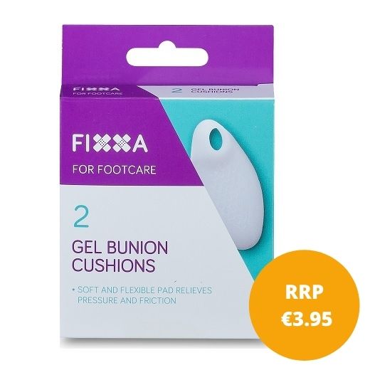 FIXXA 2 PIECE GEL BUNION CUSHION 1X6