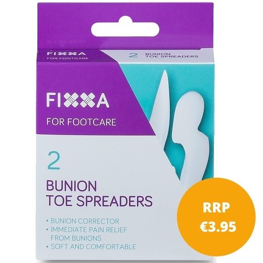 FIXXA 2 PIECE BUNION TOE SPREADER 1X6