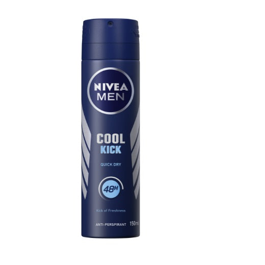 NIVEA MEN DEO SPRAY COOL KICK 150MLX6